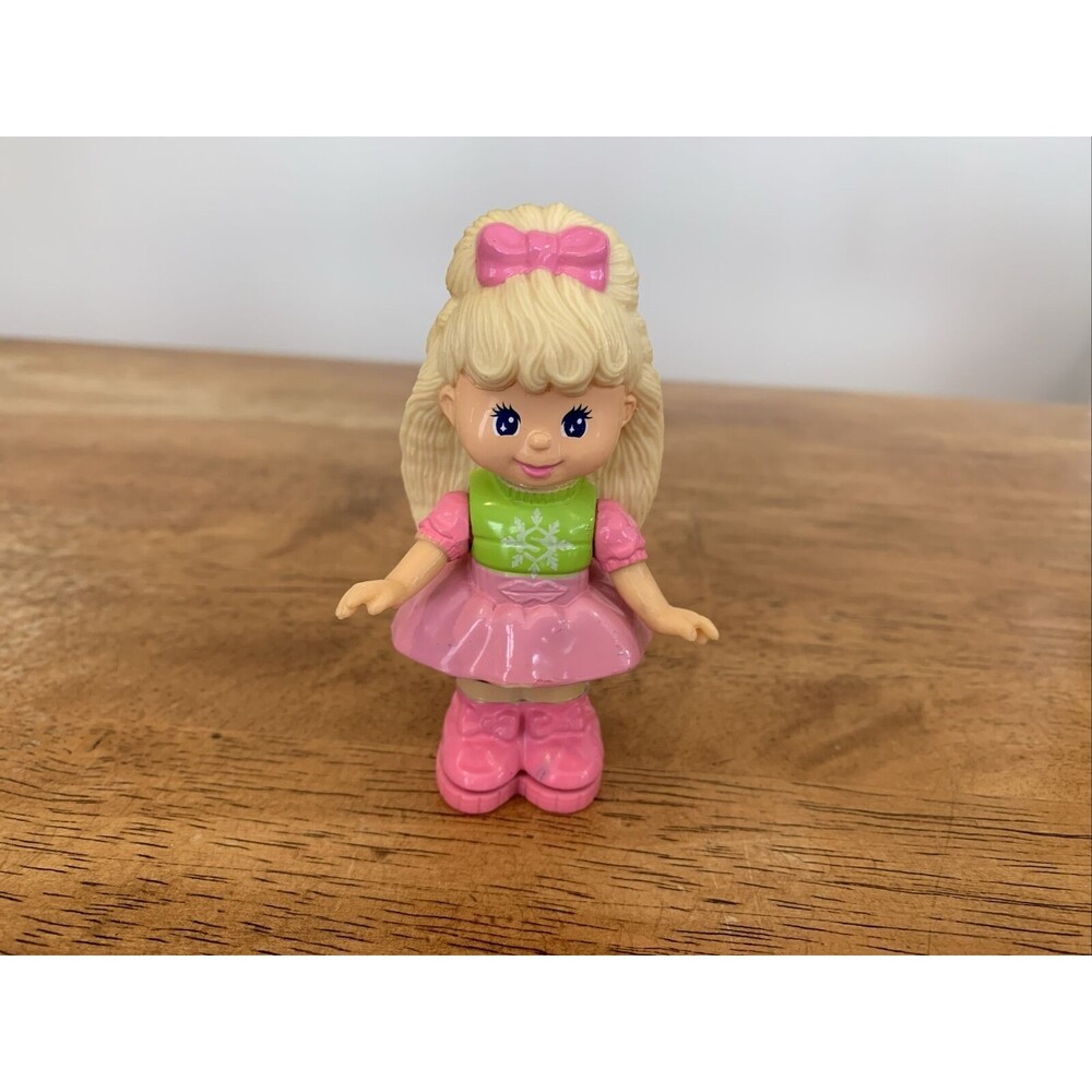 Vintage McDonald's Happy Meal Toy Stamper Girl Doll 1993 Mattel